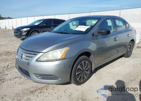 2014 Nissan Sentra Sv z USA, uszkodzony, nr VIN 3N1AB7AP2EY319970